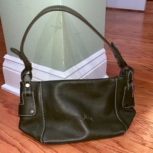 Mutton Brand Spain Olive Green Shoulder Bag EUC